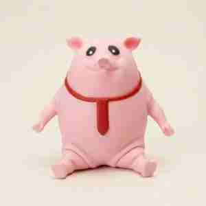 Pinky the Squeezable pig