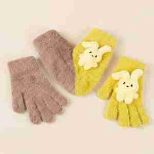Couples Bunny Gloves