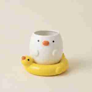 Ceramic Duck Cup