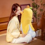 banana duck plushy gallery 03 Plush banana duck toy, Banana duck stuffed animal, Cute duck plushie, Soft banana duck doll, Quirky plush banana duck.